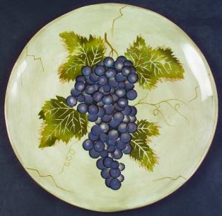 Tabletops Unlimited Cabernet (Semi Scallop,Rippled) Dinner Plate, Fine China Din