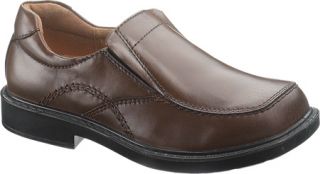 Boys Hush Puppies Claremont   Brown Multi Loafers