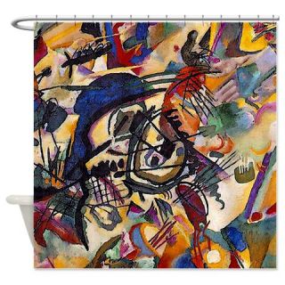  Wassily Kandinsky Composition Seven Shower Curtain  Use code FREECART at Checkout