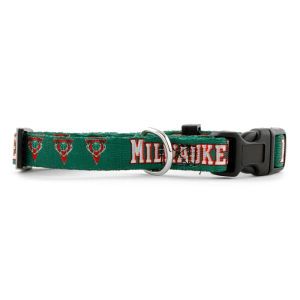 Milwaukee Bucks Medium Dog Collar