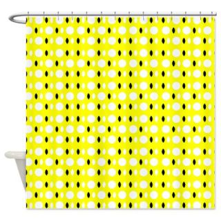  Yellow Sunshine Shapes Designer Shower Curtains  Use code FREECART at Checkout