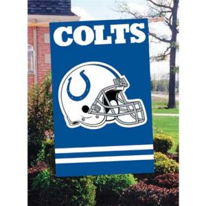 Indianapolis Colts Applique House Flag