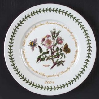 Portmeirion Botanic Garden 2001 Collector Plate, Fine China Dinnerware   Various