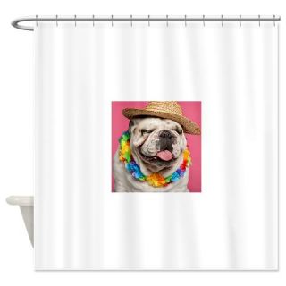  English Bulldog 18 months old weari Shower Curtain  Use code FREECART at Checkout