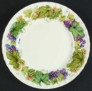 Royal Worcester Vine Harvest Salad Plate, Fine China Dinnerware   Warmstry Shape
