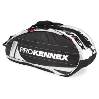 Pro Kennex SQ Pro Series 6 Pack Black Tennis Bag