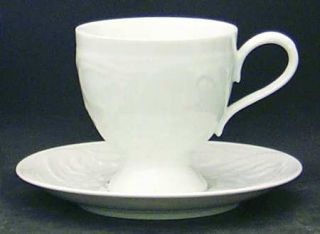 Pfaltzgraff Pageantry Footed Cup & Saucer Set, Fine China Dinnerware   Arts Of A