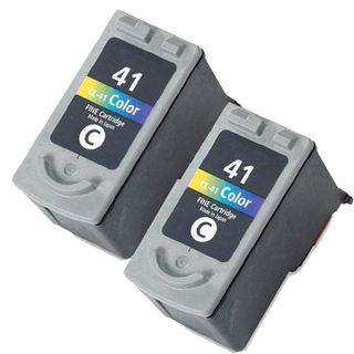 Canon Cl41 Color Remanufactured Inkjet Cartridge (pack Of 2) (ColorPrint yield 312 pages at 5 percent coverageNon refillableModel NL 2x Canon CL41 ColorWarning California residents only, please note per Proposition 65, this product may contain one or m