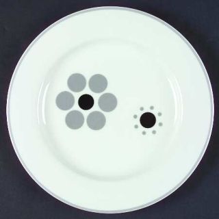 Epoch Pop Dinner Plate, Fine China Dinnerware   Abstract Multimotif Black Design