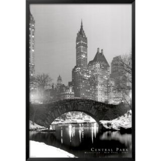 Art   Central Park 1961 Framed Poster