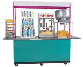 Gold Medal Time Out Snack Bar w/ 5 Machine Capacity