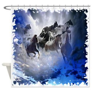  Beautiful Horses Shower Curtain  Use code FREECART at Checkout