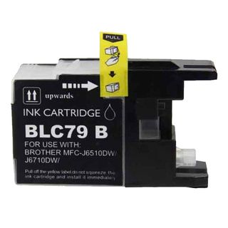 Brother Lc79 Black Compatible Ink Cartridge (remanufactured) (BlackPrint yield 2,400 pages at 5 percent coverageNon refillableModel NL 1x Brother LC79 BlackWarning California residents only, please note per Proposition 65, this product may contain one 