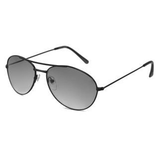 Gunmetal and gray Urban Eyes Womens Ue464 Aviator Sunglasses