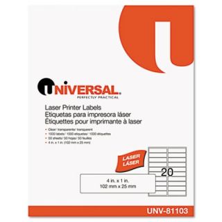 Universal Laser Printer Permanent Labels