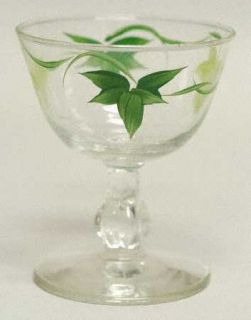 Franciscan Ivy (American) Libbey 3003 Glassware Sherbet, Fine China Dinnerware  