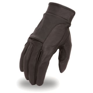 First Classics Mens Gel Palmed Motorcycle Gloves   Black, Small, Model#