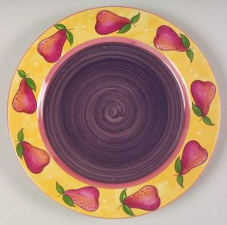 Essex Collection Bois DArc/Tutti Fruiti Dinner Plate, Fine China Dinnerware   M
