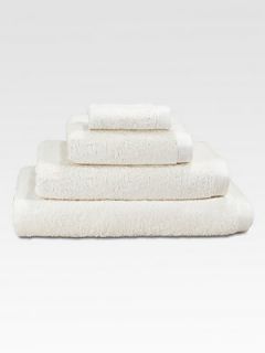 Frette Superb Washcloth   Ivory