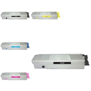 Basacc 5 ink Cartridge Set Compatible With Okidata C5500/ C5650/ C5800 (Black (43324404), Cyan (43324403), Magenta (43324402), Yellow (43324401)CompatibilityOkidata C5500n/ C5650/ C5800LdnAll rights reserved. All trade names are registered trademarks of r