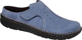 Womens Drew Winnie   Blue Denim Nubuck Orthotic Shoes
