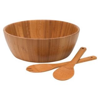 Lipper International Bamboo 3 pc. Salad Serving Set