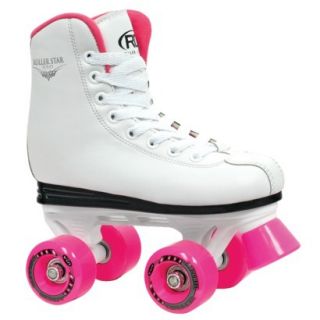 Girls Roller Derby Roller Star 350 Quad Skate   Pink/ White (4)