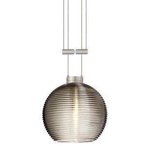 Besa Lighting BEL 1XA 461502 SN Kristall 6 1 Light Pendant