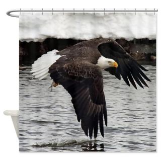  Eagle, Fish in Talons Shower Curtain  Use code FREECART at Checkout