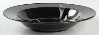 Mikasa Opus Black Large Rim Soup Bowl, Fine China Dinnerware   Galleria,Calla Li