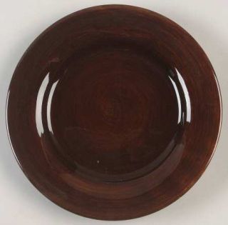 Tabletops Unlimited Avellino Chocolate Salad Plate, Fine China Dinnerware   Tabe