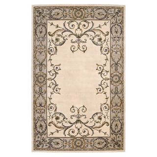 Nourison Hand tufted Versailles Palace Ivory Rug (36 X 56)