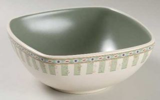 Pfaltzgraff Naturewood  Square Soup/Cereal Bowl, Fine China Dinnerware   Casual,