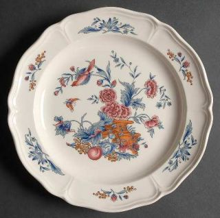 Wedgwood Williamsburg Potpourri Luncheon Plate, Fine China Dinnerware   Tkd510 O