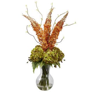 Fancy Foxtail Hydrangea Floral Arrangement