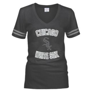 MLB Womens Chicago Whitesox T Shirt   Grey (M)