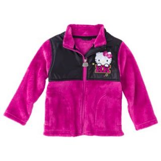 Hello Kitty Toddler Girls Fleece Jacket   Pink 2T
