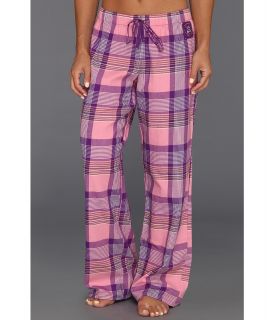 Life is good Plaid Flannel Sleep Pant Womens Pajama (Multi)