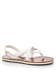 Gucci GG Leather Strappy Sandals
