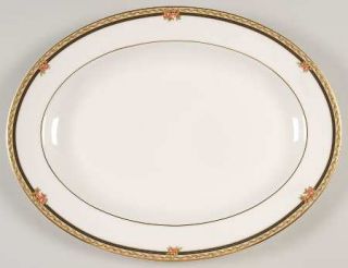 Royal Doulton Lauren 13 Oval Serving Platter, Fine China Dinnerware   Warwick,R
