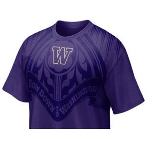 Washington Huskies Haddad Brands NCAA Basketball Aero T Shirt