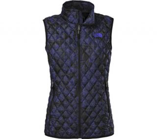 Womens The North Face ThermoBall™ Vest   TNF Black Night Dew Print Vests