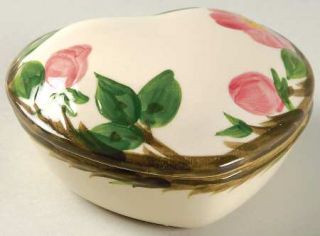Franciscan Desert Rose (Usa Backstamp) Heart Shape Box with Lid, Fine China Dinn