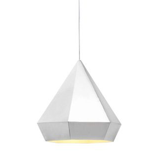 Forecast Single light Chrome Ceiling Lamp