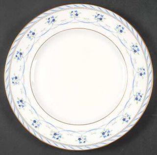 Lenox China Orleans Blue Dinner Plate, Fine China Dinnerware   Classics, Blue Fl