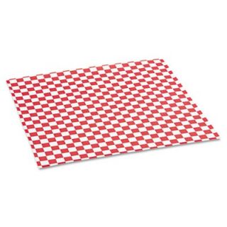 Bagcraft Papercon Grease resistant Paper Wrap/liners, 12 X 12, Red