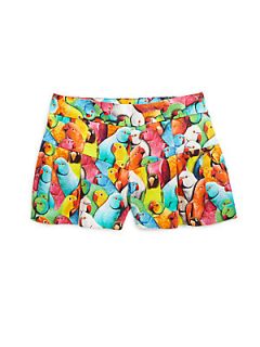 MILLY MINIS Toddlers & Little Girls Parakeet Shorts   Color