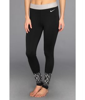 Nike Pro Hyperwarm Mosaic Tight Womens Workout (Black)