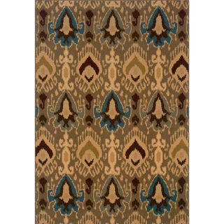 Blue/ Gold Area Rug (710 X 1010)