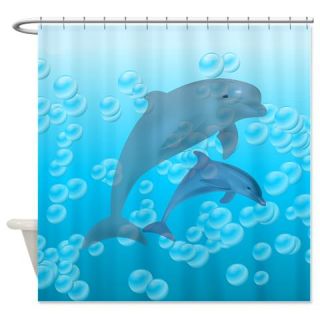  Dolphins Shower Curtain  Use code FREECART at Checkout